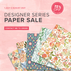 Stampin' Up! Designer Series Paper Sale - Artistically Inked Stamp Set