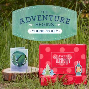 The Adventure Begins July Paper Pumpkin Kit Stampin' Up!