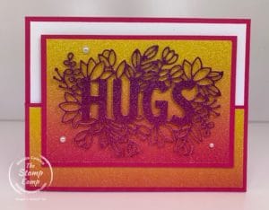 Stampin' Up! Rainbow Glimmer Paper 2021 - Sending Hugs Bundle
