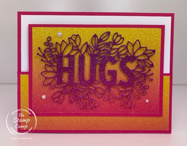 Stampin' Up! Rainbow Glimmer Paper 2021 with Sending Hugs Bundle