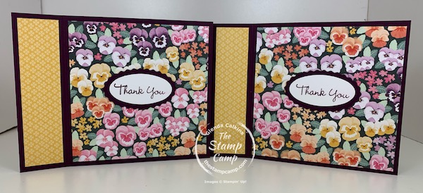 Pansy Patch Bundle and Pansy Petal Designer Series Paper