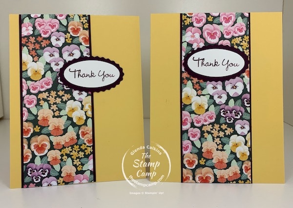 Pansy Patch Bundle & Pansy Petals Designer Series Paper