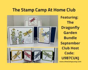 Dragonfly Garden Bundle September Stamp Camp At Home Club