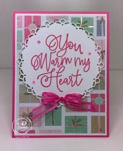 Stampin' Up! Encircled in Warmth With Encircled In Beauty Dies