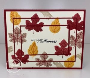 Haunts Harvest Paper Pumpkin 2021 Stamp Set Triple Time