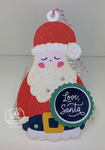 stampin up love santa tag kit