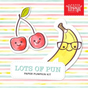 Paper Pumpkin Kit Stampin' Up! For December Is Lots of Pun!