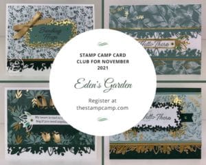 Eden's Garden Bundle Stamp Camp Card Club