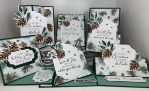 One Sheet Wonder 6 Different Easel Cards 1 Gorgeous Paper!