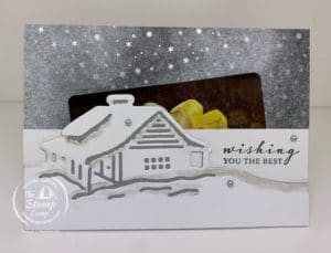 Here's A Fun Gift Card Holder With The Peaceful Cabin Bundle