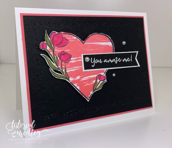strong of heart stamp set