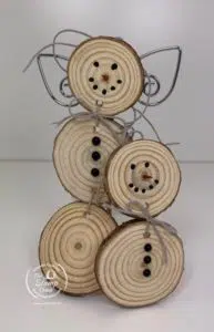 Handmade Ornament 2021 Snowmen From Wood Slices?  You Got It!