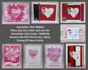 Stampin Up Strong of Heart stamp set