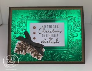 Faux Metal Stamping Techniques With Embossing Folders - Wow!
