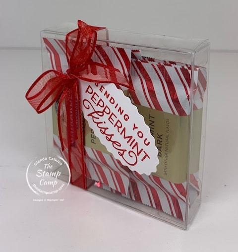 christmas treat holder stampin' up