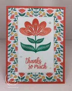 Sweet Symmetry Designer Series Paper From Stampin' Up! Yes Please!