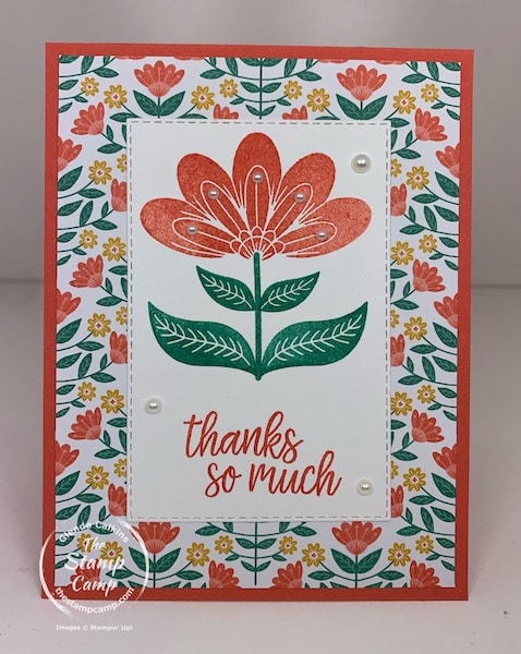 designer series paper from stampin up
