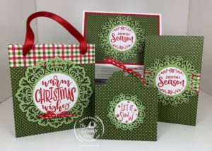 Stampin' Up! Encircled In Warmth One Sheet Wonder Gift Ensemble!
