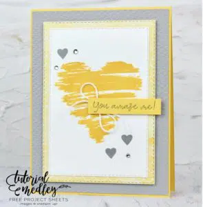 Stampin' Up! Strong of Heart Perfect For Many Occasions!
