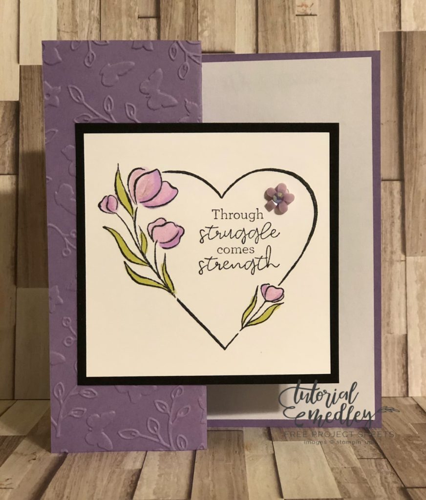 stampin up strong of heart