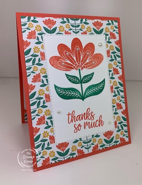designer series paper from stampin' up!