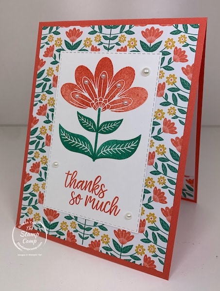 designer series paper from stampin' Up!
