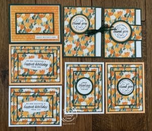 One Sheet Wonder Cards With Triple Time Technique - Wow!