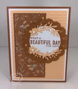 Heart & Home Designer Series Paper From Stampin' Up! Cut From Kit