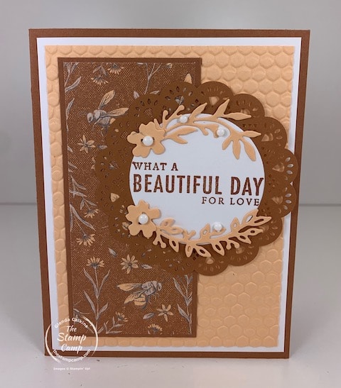 designer series paper from stampin' up card kits of the month