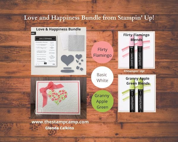 love and happiness stampin up