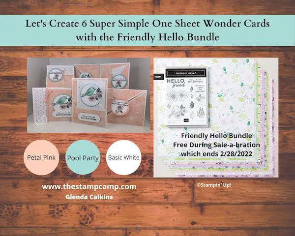 one sheet wonder cards saleabration
