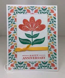 Anniversary Sweet Symmetry Designer Series Paper From Stampin' Up!