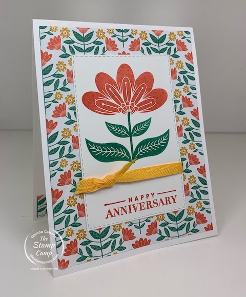 designer series paper from stampin' up