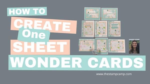 one sheet wonder cards sale-a-bration