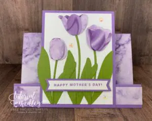 Today's Fun Fold Cards Featuring Flowering Tulips Bundle