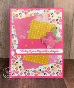 Abstract Beauty Designer Series Paper From Stampin' Up! WOW