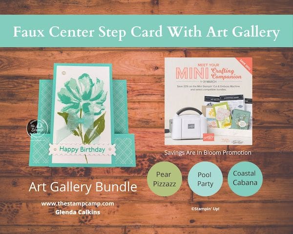 Art Gallery Stampin' up promotions