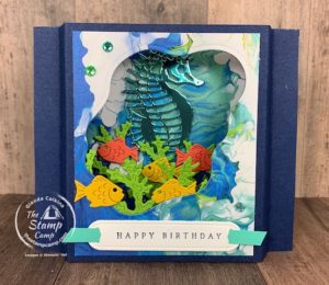 Mixing Retiring Stampin' Up! Products With Waves Of The Ocean Collection