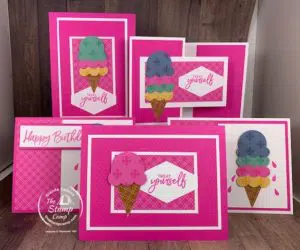 In Color One Sheet Wonder Sweet Ice Cream Cards