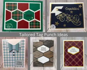 Tailored Tag Punch Part Of The Retiring Stampin' Up! Products!