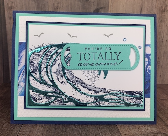 waves of the ocean collection stampin up promotions