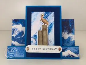 Fun Fold Cards With The Waves Of The Ocean Collection