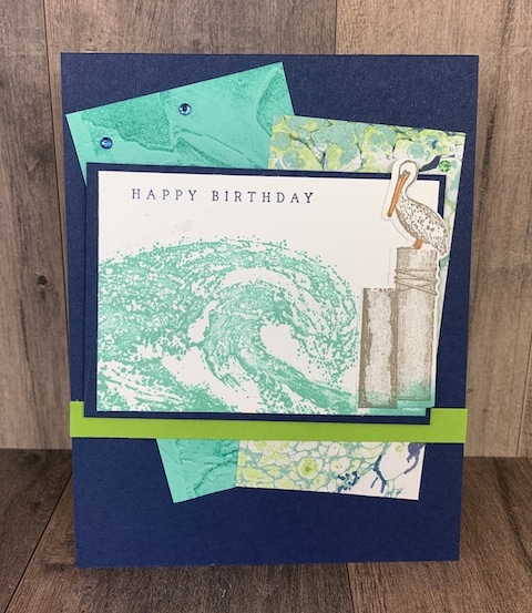 waves of the ocean Collection stampin up promotions
