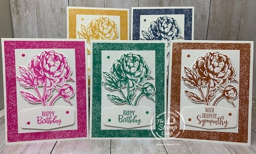 retiring stampin up products birthday cards