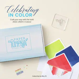 May Paper Pumpkin Subscription It's All About In Color