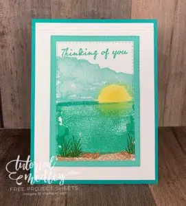 Scenic Stamping With The Stampin' Up! Oceanfront Stamp Set!