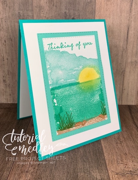 oceanfront stampin up