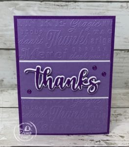 Grab The Amazing Thanks Dies For Quick And Easy Card Sketches