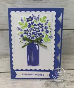 Bottled Happiness With Orchid Oasis Stampin' Up! In Colors 2022