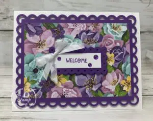 Hues of Happiness Designer Series Paper from Stampin' Up! Gorgeous!